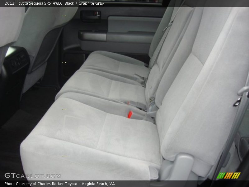 Black / Graphite Gray 2012 Toyota Sequoia SR5 4WD