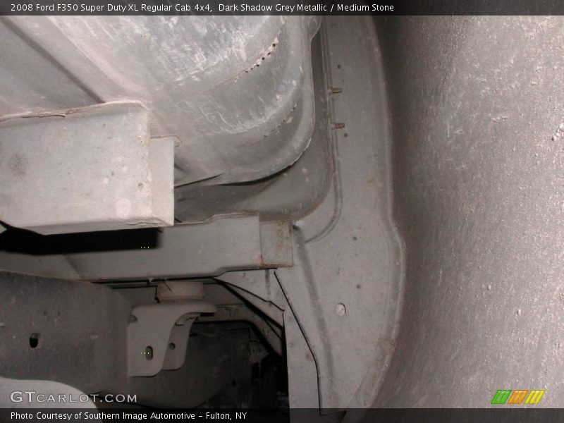 Dark Shadow Grey Metallic / Medium Stone 2008 Ford F350 Super Duty XL Regular Cab 4x4