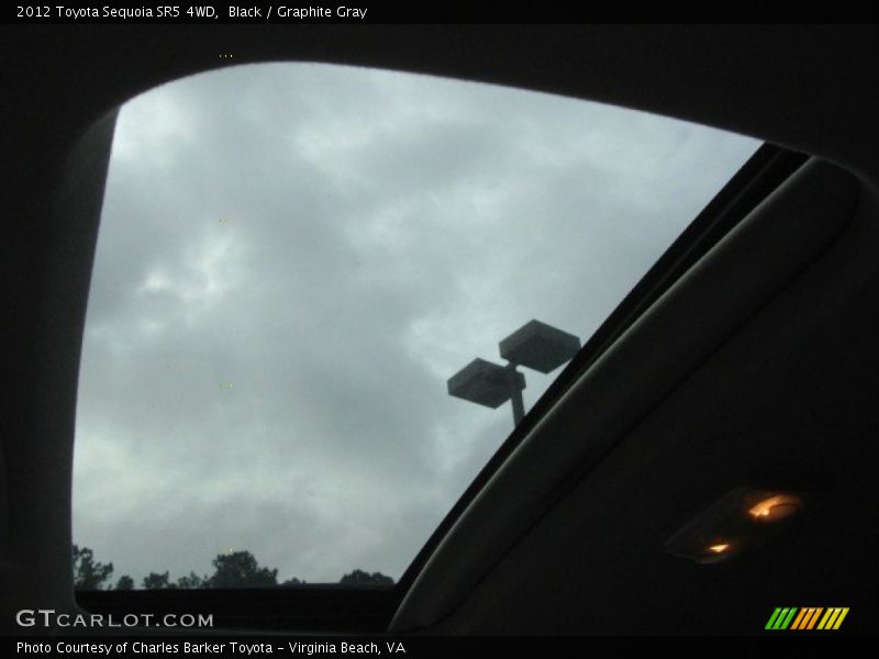 Black / Graphite Gray 2012 Toyota Sequoia SR5 4WD