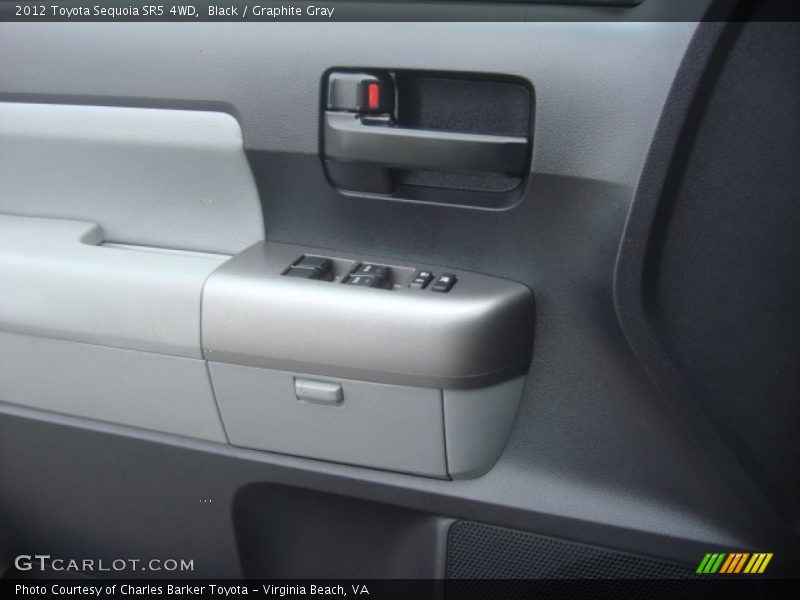 Black / Graphite Gray 2012 Toyota Sequoia SR5 4WD