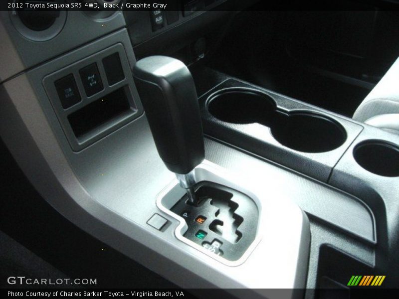 Black / Graphite Gray 2012 Toyota Sequoia SR5 4WD