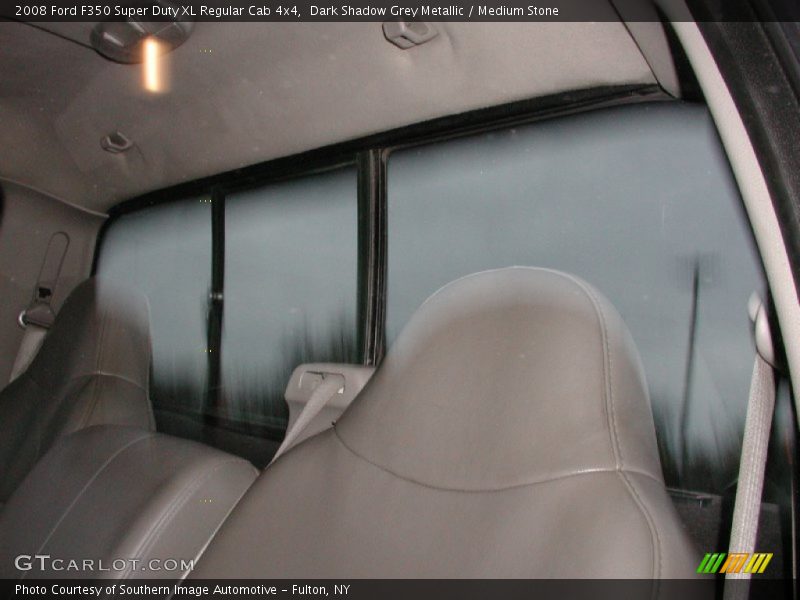 Dark Shadow Grey Metallic / Medium Stone 2008 Ford F350 Super Duty XL Regular Cab 4x4