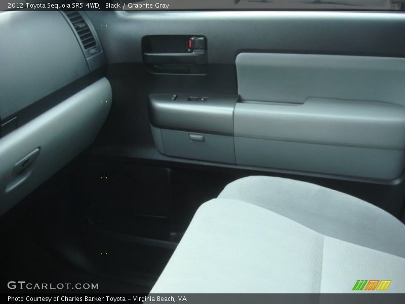 Black / Graphite Gray 2012 Toyota Sequoia SR5 4WD