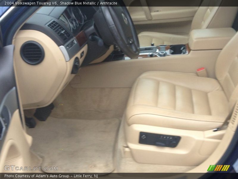 Shadow Blue Metallic / Anthracite 2004 Volkswagen Touareg V6