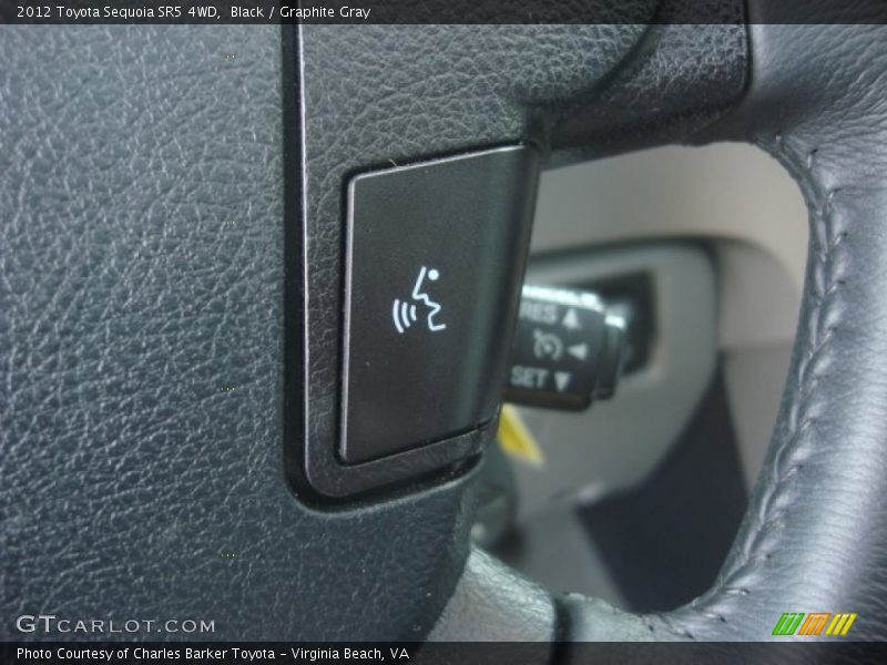 Black / Graphite Gray 2012 Toyota Sequoia SR5 4WD