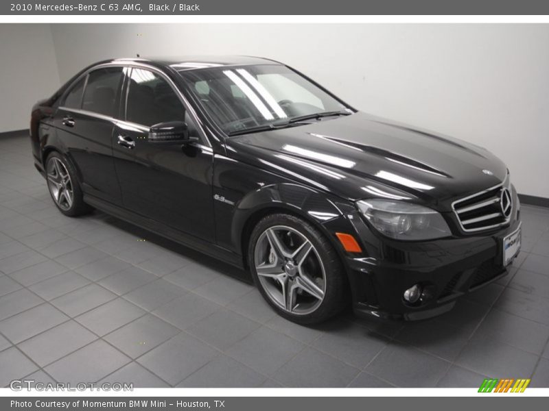 Front 3/4 View of 2010 C 63 AMG