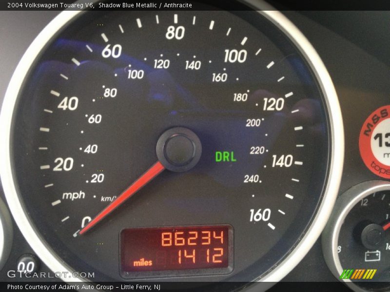 Shadow Blue Metallic / Anthracite 2004 Volkswagen Touareg V6