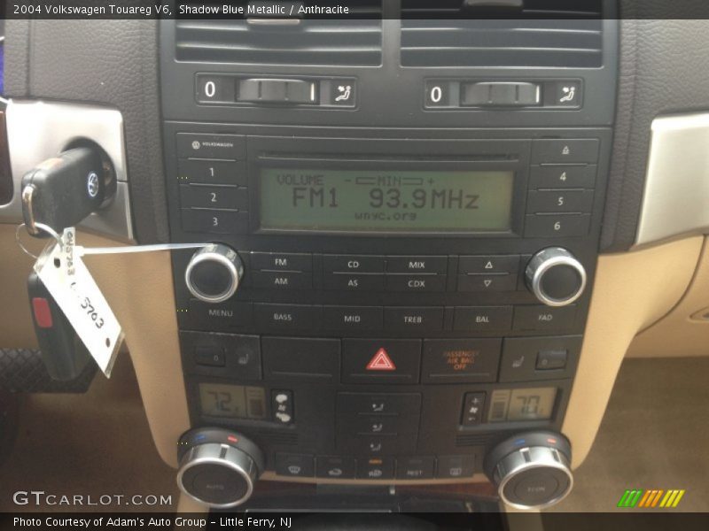 Shadow Blue Metallic / Anthracite 2004 Volkswagen Touareg V6