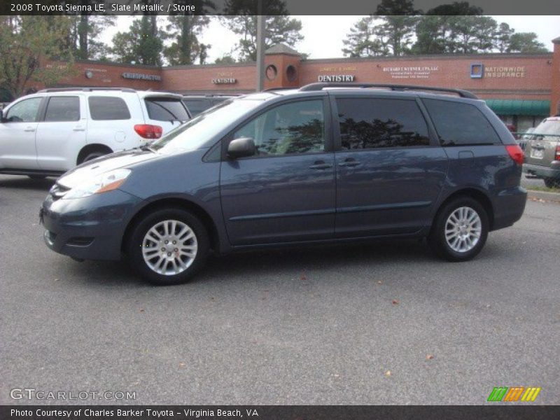 Slate Metallic / Stone 2008 Toyota Sienna LE