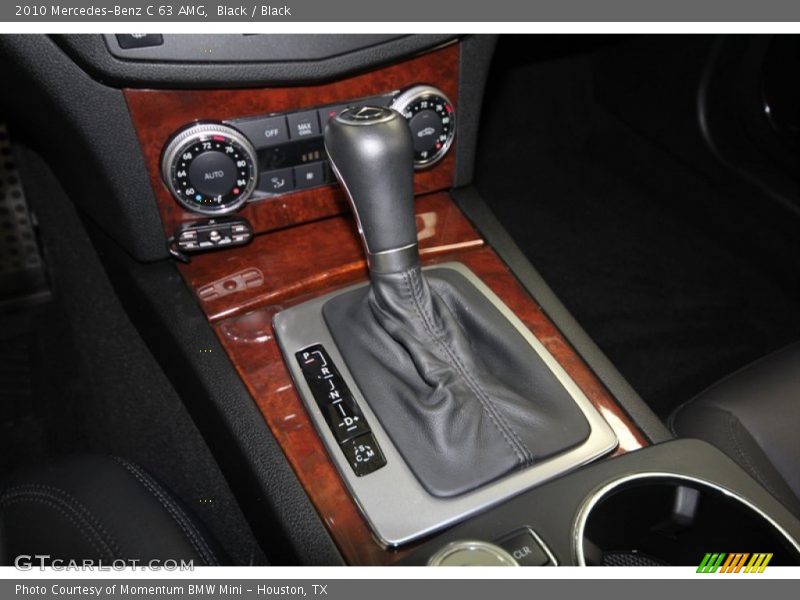Black / Black 2010 Mercedes-Benz C 63 AMG