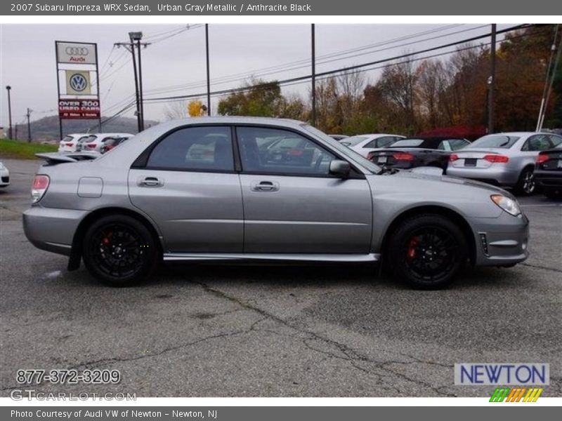 Urban Gray Metallic / Anthracite Black 2007 Subaru Impreza WRX Sedan