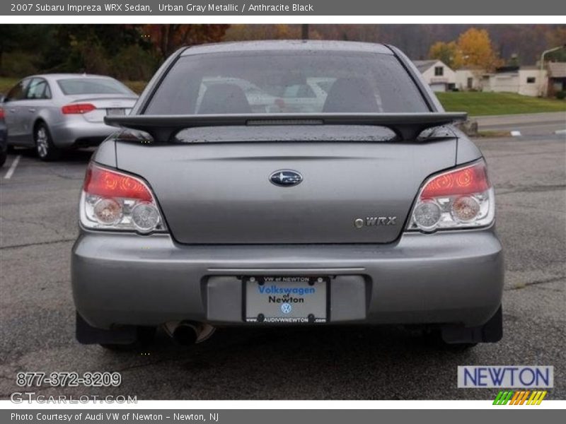 Urban Gray Metallic / Anthracite Black 2007 Subaru Impreza WRX Sedan