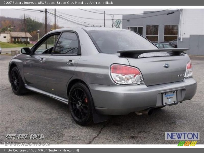 Urban Gray Metallic / Anthracite Black 2007 Subaru Impreza WRX Sedan