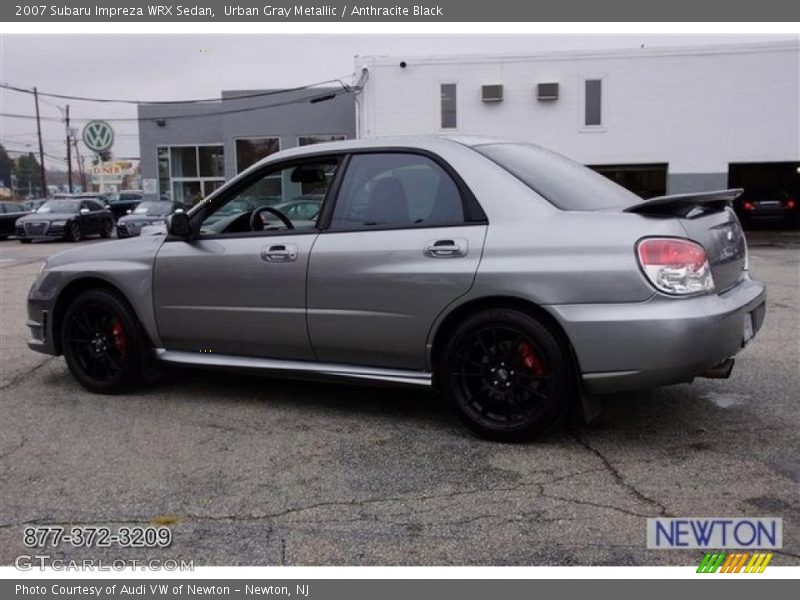 Urban Gray Metallic / Anthracite Black 2007 Subaru Impreza WRX Sedan