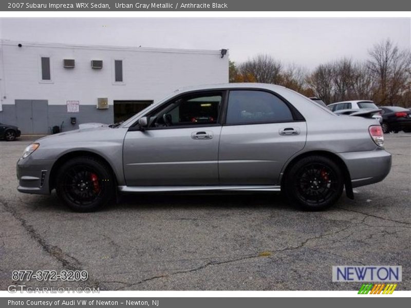 Urban Gray Metallic / Anthracite Black 2007 Subaru Impreza WRX Sedan