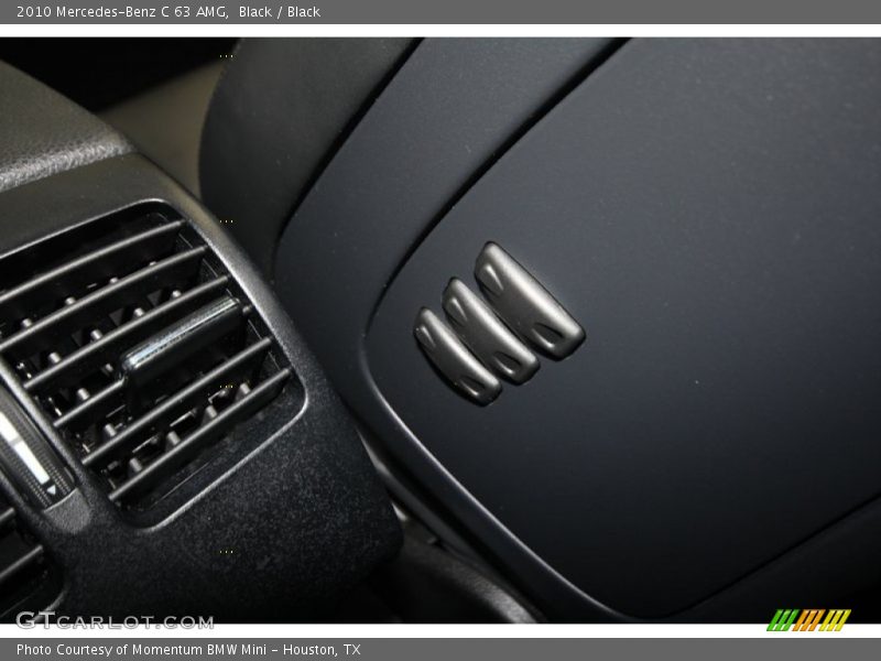 Black / Black 2010 Mercedes-Benz C 63 AMG