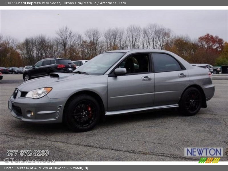 Urban Gray Metallic / Anthracite Black 2007 Subaru Impreza WRX Sedan