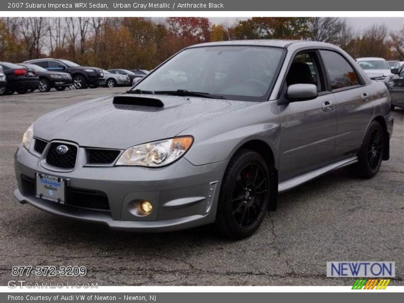 Urban Gray Metallic / Anthracite Black 2007 Subaru Impreza WRX Sedan