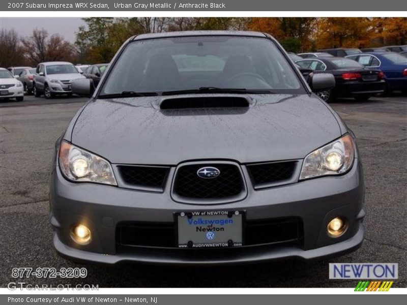 Urban Gray Metallic / Anthracite Black 2007 Subaru Impreza WRX Sedan