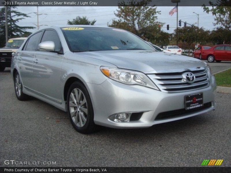 Classic Silver Metallic / Light Gray 2011 Toyota Avalon