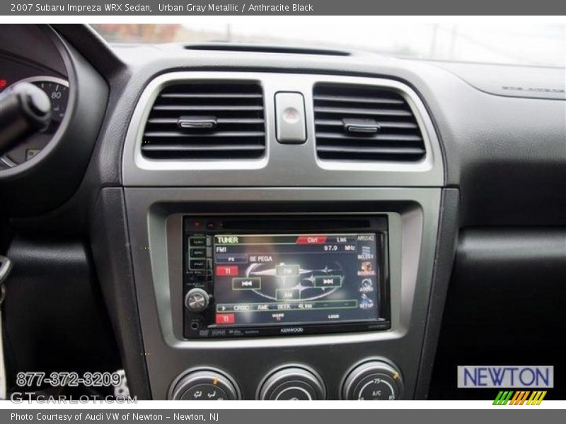 Urban Gray Metallic / Anthracite Black 2007 Subaru Impreza WRX Sedan