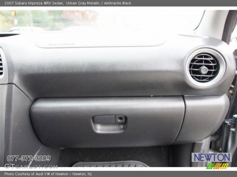 Urban Gray Metallic / Anthracite Black 2007 Subaru Impreza WRX Sedan