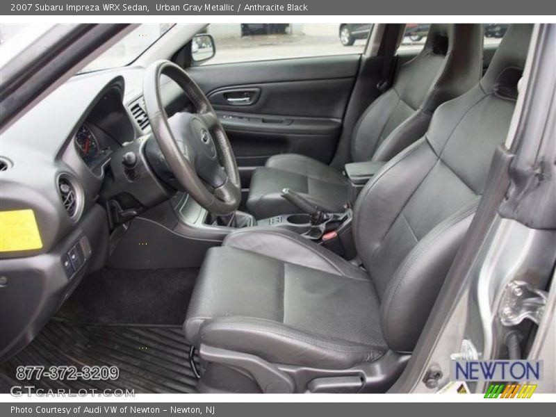 Urban Gray Metallic / Anthracite Black 2007 Subaru Impreza WRX Sedan