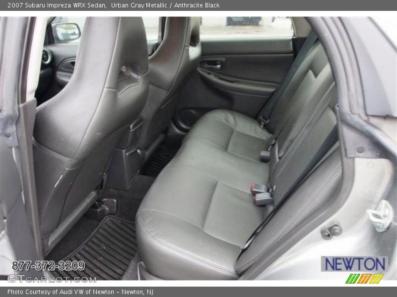 Urban Gray Metallic / Anthracite Black 2007 Subaru Impreza WRX Sedan