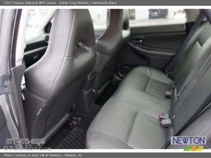 Urban Gray Metallic / Anthracite Black 2007 Subaru Impreza WRX Sedan