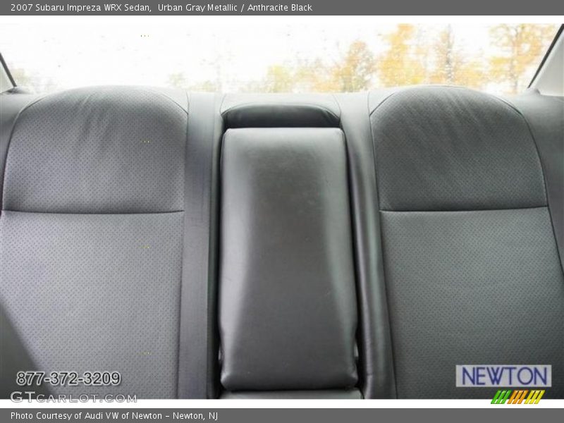 Urban Gray Metallic / Anthracite Black 2007 Subaru Impreza WRX Sedan