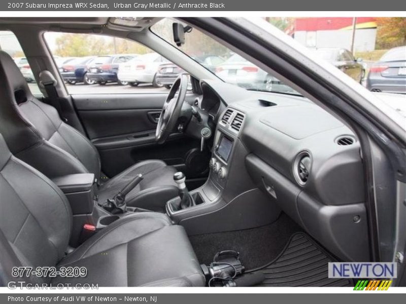Urban Gray Metallic / Anthracite Black 2007 Subaru Impreza WRX Sedan
