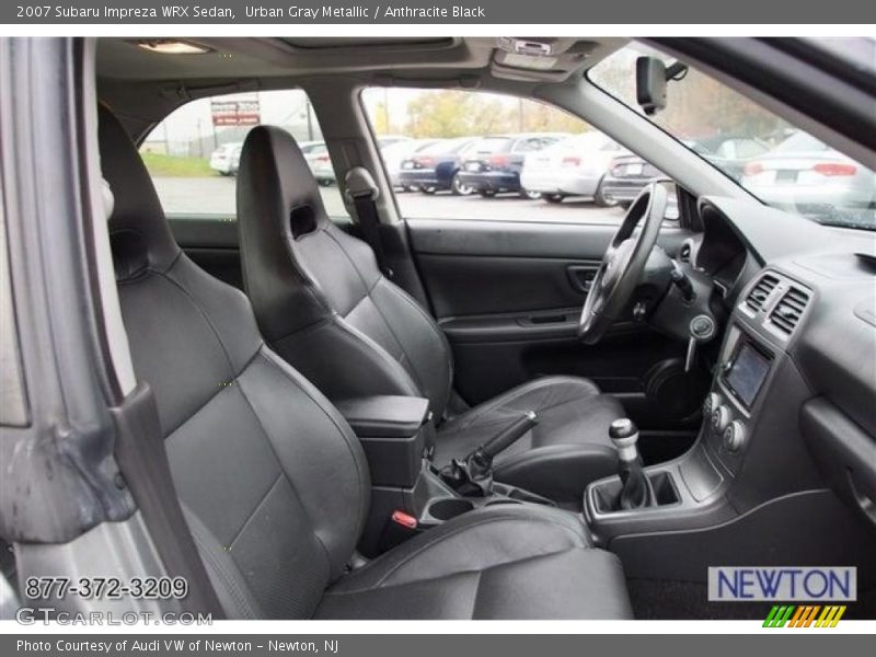 Urban Gray Metallic / Anthracite Black 2007 Subaru Impreza WRX Sedan