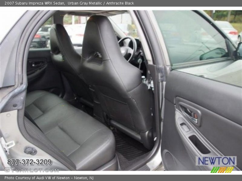 Urban Gray Metallic / Anthracite Black 2007 Subaru Impreza WRX Sedan