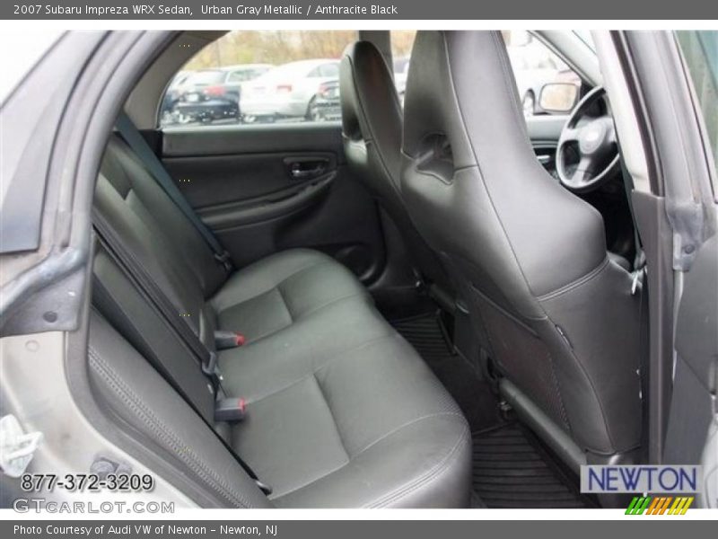 Urban Gray Metallic / Anthracite Black 2007 Subaru Impreza WRX Sedan