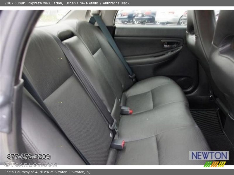 Urban Gray Metallic / Anthracite Black 2007 Subaru Impreza WRX Sedan