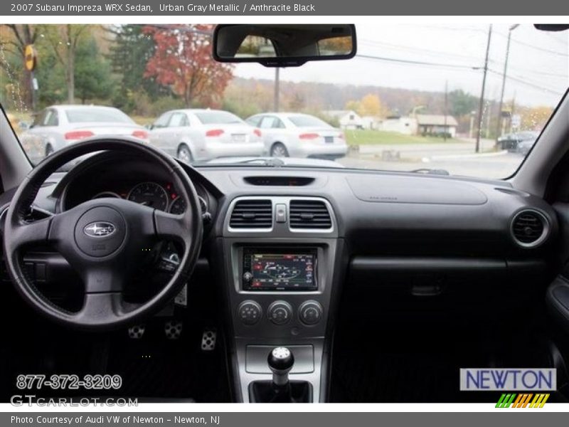 Urban Gray Metallic / Anthracite Black 2007 Subaru Impreza WRX Sedan