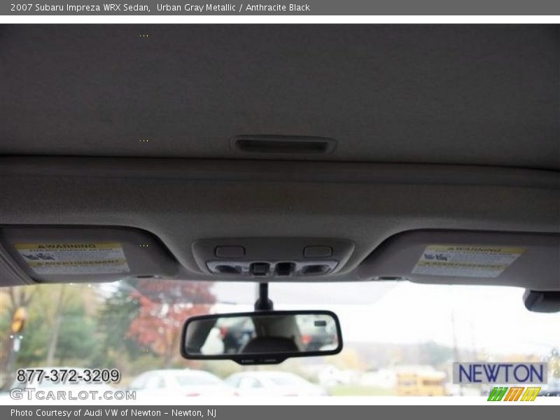 Urban Gray Metallic / Anthracite Black 2007 Subaru Impreza WRX Sedan