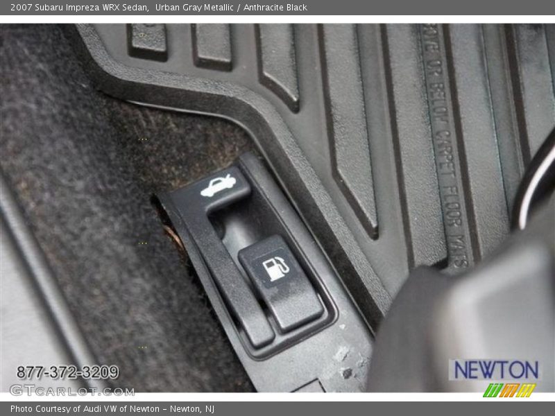 Urban Gray Metallic / Anthracite Black 2007 Subaru Impreza WRX Sedan