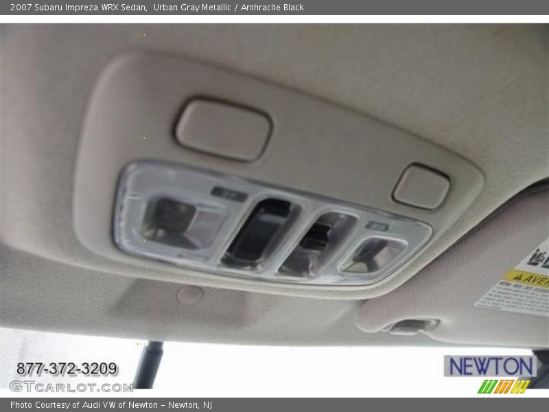 Urban Gray Metallic / Anthracite Black 2007 Subaru Impreza WRX Sedan
