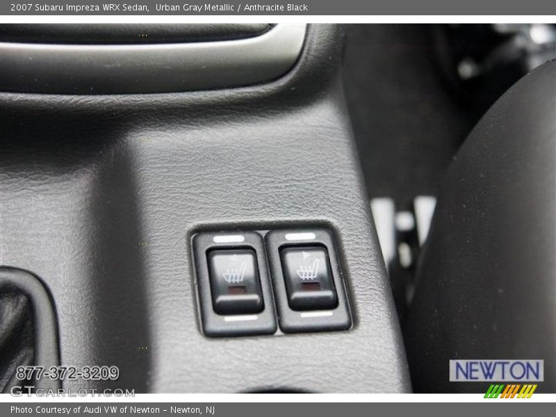 Urban Gray Metallic / Anthracite Black 2007 Subaru Impreza WRX Sedan