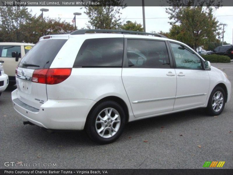 Natural White / Taupe 2005 Toyota Sienna XLE Limited