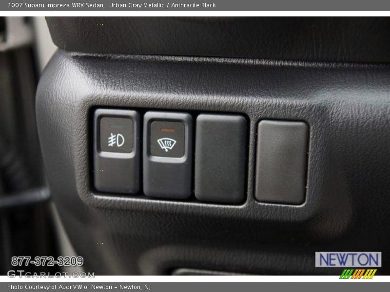 Urban Gray Metallic / Anthracite Black 2007 Subaru Impreza WRX Sedan