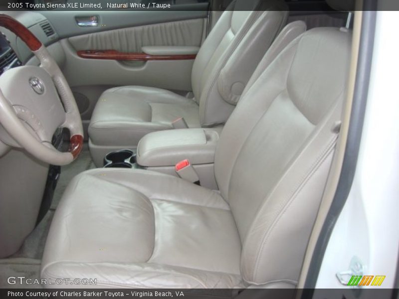 Natural White / Taupe 2005 Toyota Sienna XLE Limited