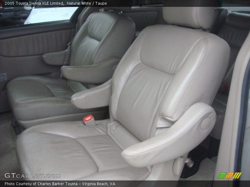 Natural White / Taupe 2005 Toyota Sienna XLE Limited