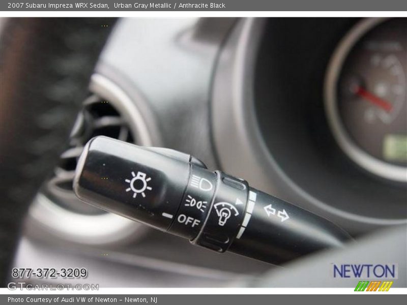 Urban Gray Metallic / Anthracite Black 2007 Subaru Impreza WRX Sedan
