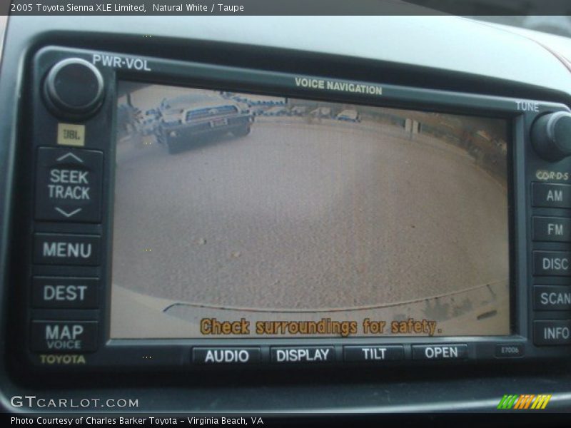 Natural White / Taupe 2005 Toyota Sienna XLE Limited