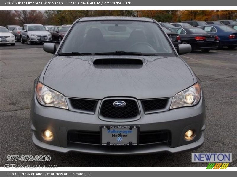 Urban Gray Metallic / Anthracite Black 2007 Subaru Impreza WRX Sedan