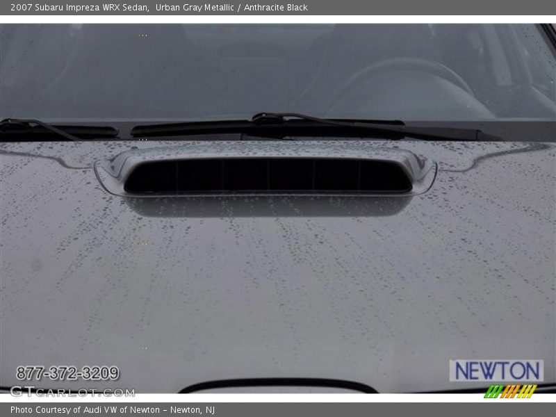 Urban Gray Metallic / Anthracite Black 2007 Subaru Impreza WRX Sedan