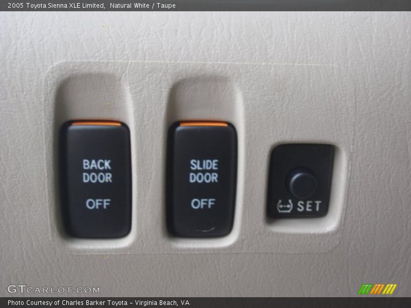 Natural White / Taupe 2005 Toyota Sienna XLE Limited