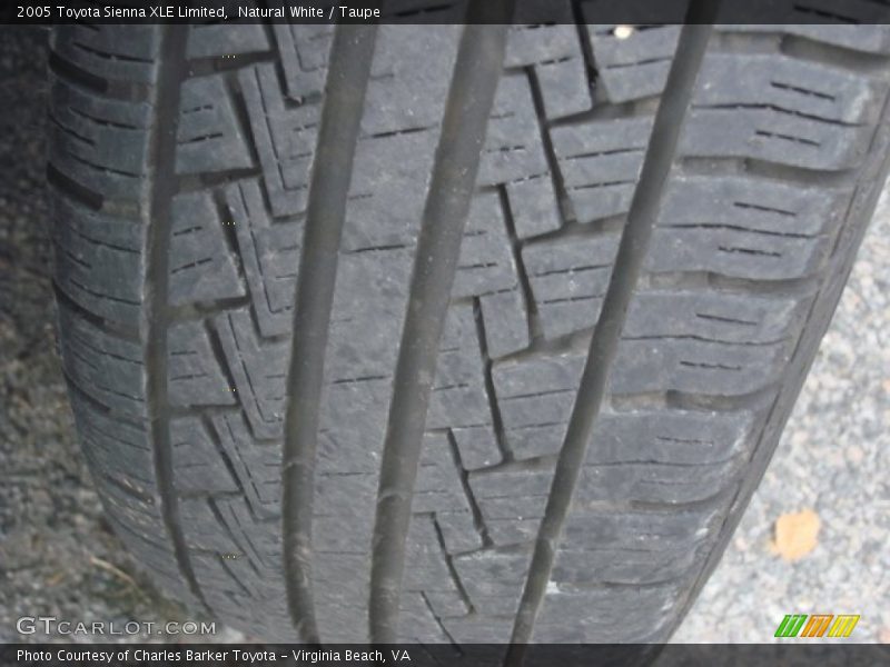 Natural White / Taupe 2005 Toyota Sienna XLE Limited